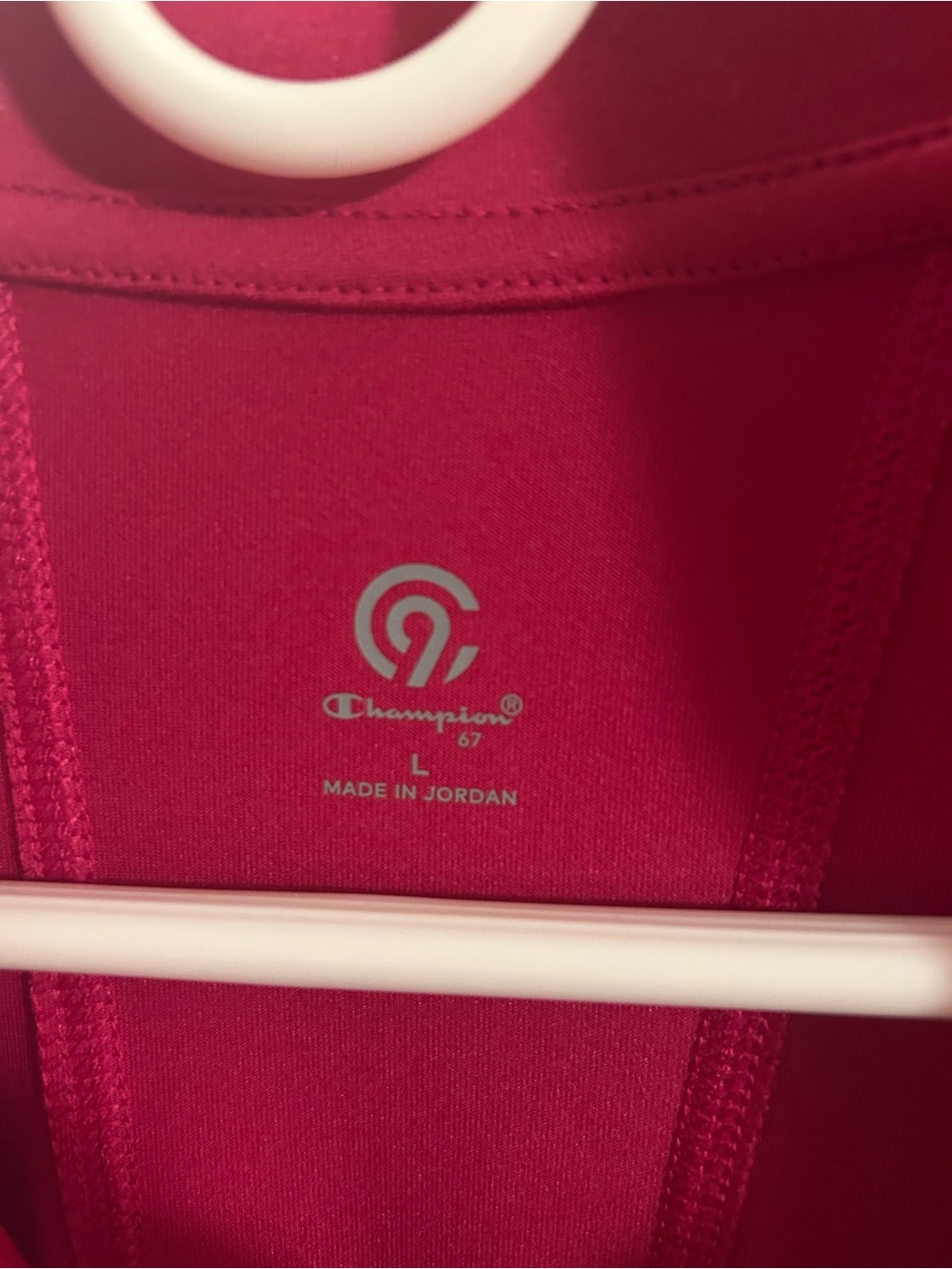 Champion Raspberry Full-Zip Utility Jacket - Picture 3 of 3